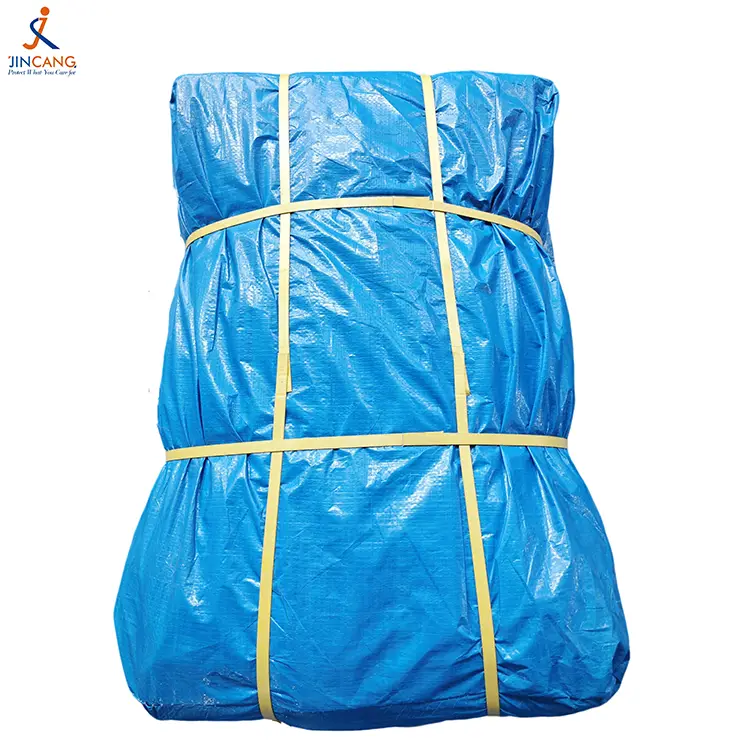 110g PE Tarpaulin Biru