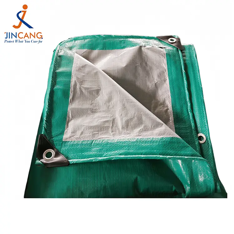140g PE Tarpaulin Hijau