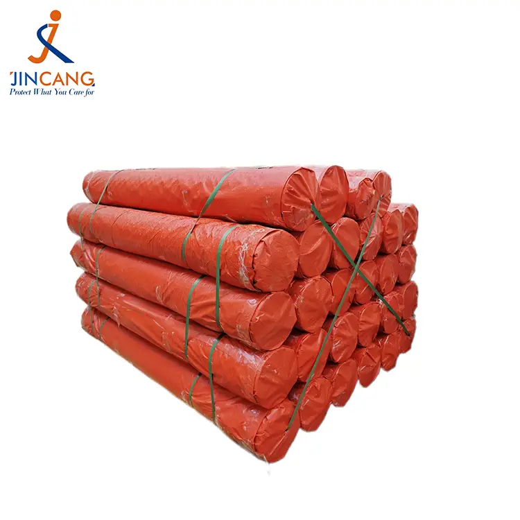 150gsm oranye pe tarpaulin roll