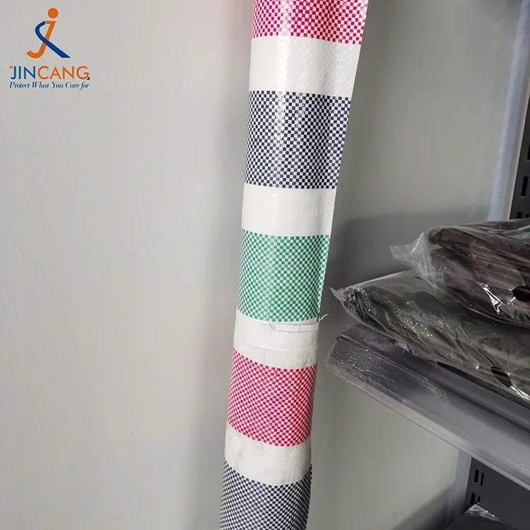 Gulungan Terpal PE Strip 90 GSM