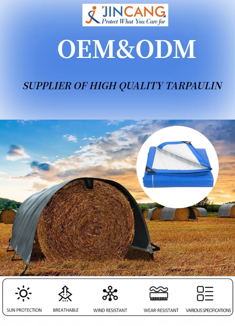 130g Black Virgin PE Tarpaulin