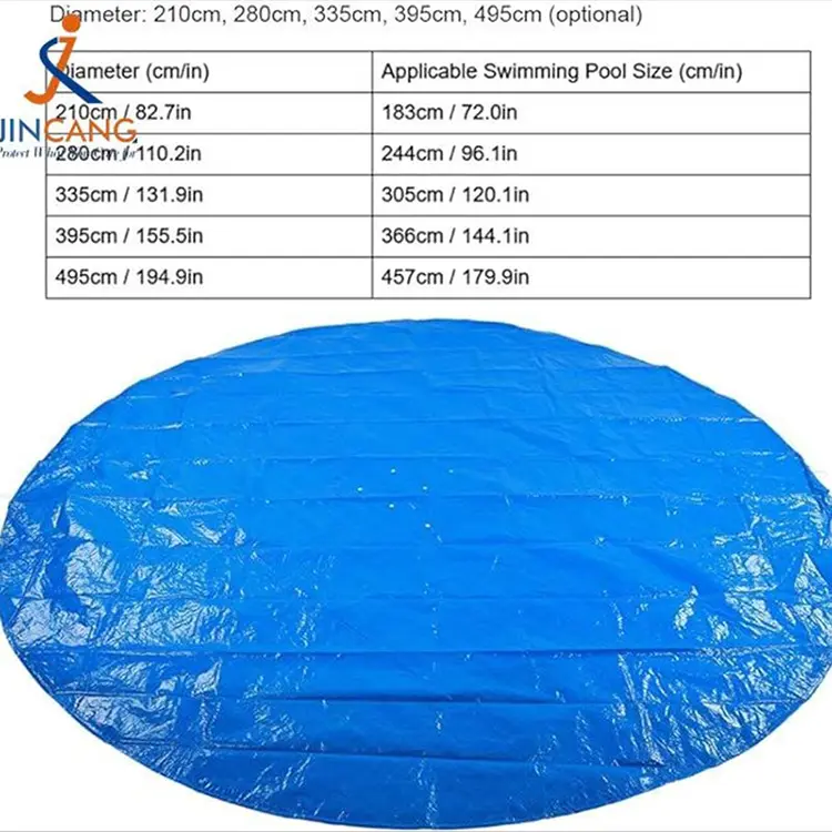 Penutup kolam di atas tanah